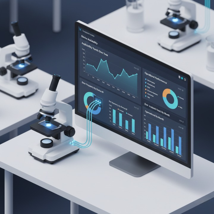 desktop analytics charts