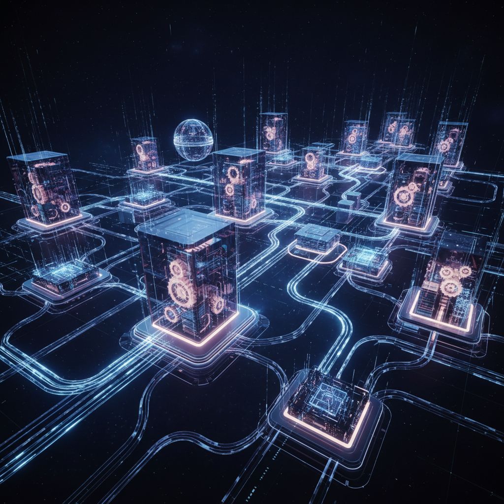 data infrastructure illustration